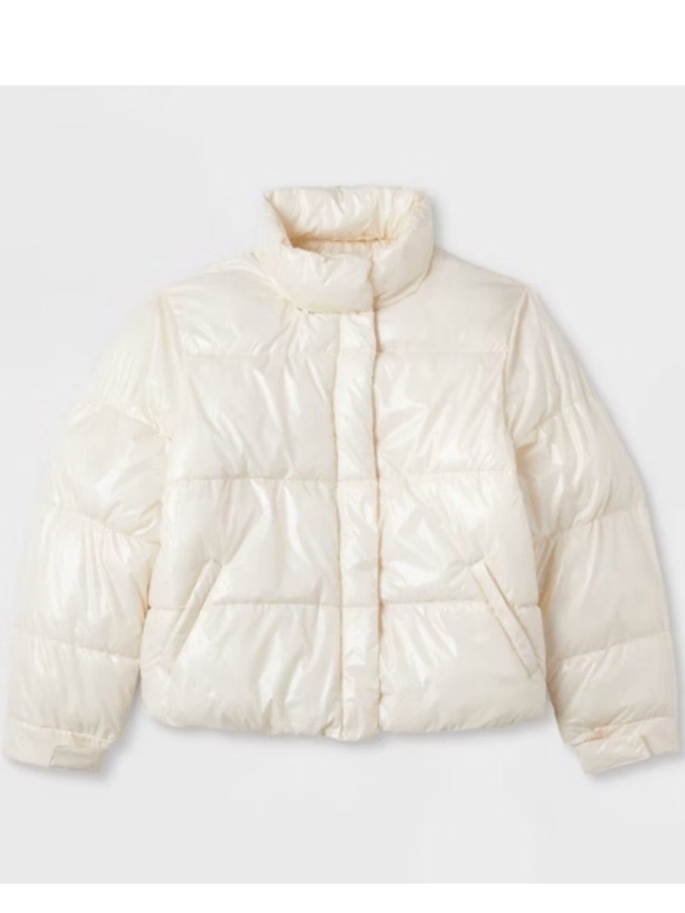 a new day Cream Puffer Jacket